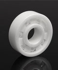 All zirconia ceramic zirconia fishing reel bearing on black background