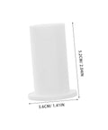 Stylish Silicone Wall Cable Plugs For Decor Hiding Messy Cords And A/C Sleeves Easy Install Kit Without Tools To Blend Seamlessly With Interior Walls In American Style Homes Today. White silicone wall cable plug, 5.2cm x 3.6cm, for sealing cord holes.