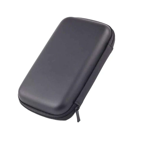 Hardcore Shockproof Hard Shell Case Compatible With Innioasis Y1 2.4 Inch Mp3 Player, black EVA armor carry bag.