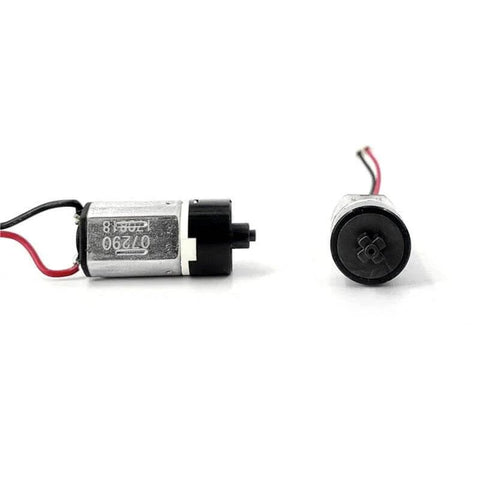 Front view of N20 Planetary Gear Motor Micro DC 3V To 6V 100 RPM Slow Speed Gearbox With Cross Shaft For Lock Toy Projects