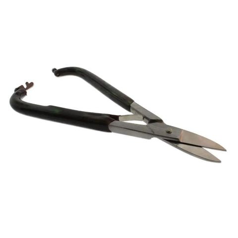 Beefy 7 Inch Metal Shear Crafting Cutter With Steel Blades, Comfort Grip And Single Leaf Spring Handle For Cutting Blanks, Sheet Metal And Craft Wire, Heavy Duty Tool For Makers And Jewelry Projects