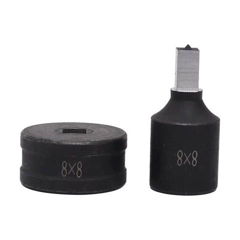 8x8mm die from 6-Piece Set Hydraulic Punching Square Dies For CH-70 Punching Machine, ideal for metalworking and DIY projects