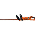 Rotating-Handle Hedge Trimmer With 24-Inch Dual-Action Blades, 3.3-Amp Electric Shear, Cuts Up To 3/4-Inch Branches, 40 Percent Less Vibration