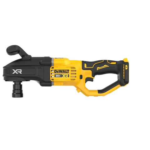 Boss Level 20V Max Brushless Compact Stud And Joist Drill With No Sweat Quick Change Chuck and Smart Anti Rotation Safety Brake side view.