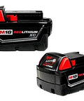M18 RedLithium XC batteries included in 18V Cordless Knockout Tool Kit With Die Set, Force Logic Hydraulic Pump Delivers Up To 10 Tons