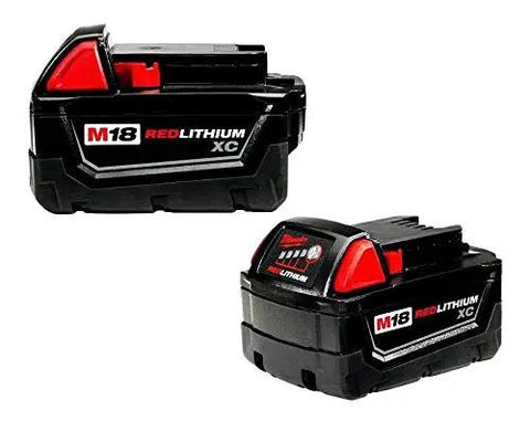 M18 RedLithium XC batteries included in 18V Cordless Knockout Tool Kit With Die Set, Force Logic Hydraulic Pump Delivers Up To 10 Tons