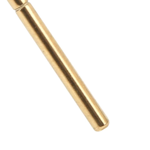 Close-up of 100 Pcs P125 D Spring Test Probes With Large Round Heads For PCB Testing 2.0mm Diameter Pogo Pins Set Handy Pro Grade