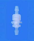 Pack Of 100 Luer Lock Bulkhead Fittings And Male Luer Connectors, Food Grade PP Plastic With Nut And Washer For Lab Liquid Transfer, 1.6 Mm 1/16 Inch, 1/4-28 UNF, 4 Parts, Leak-Resistant, Durable, white PP bulkhead fitting with tube connectors