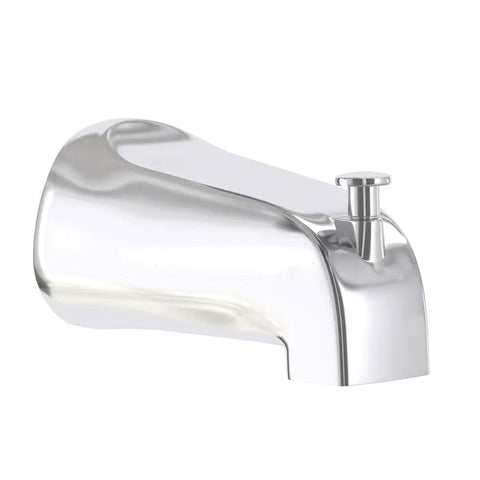 Aragon Two Handle Tub And Shower Faucet With One Spray Showerhead Chrome Finish Valve Included Refurbished And Tested