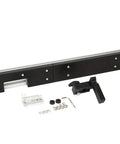 Heavy Duty Aluminum Table Saw Miter Gauge Decked Out With Laser Marked Rulers And Rock Solid Stops, tools and parts included.