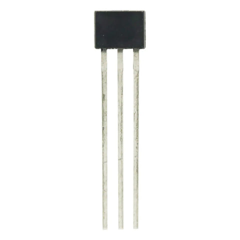 A3144 Hall Effect Sensor module showing three leads, designed for PCB prototyping electronics DIY builds.