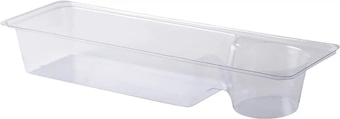 Durable Walker Basket With Built In Cup Holder And Tray For Folding Walkers, Quick No Tools Needed Install clear plastic removable tray