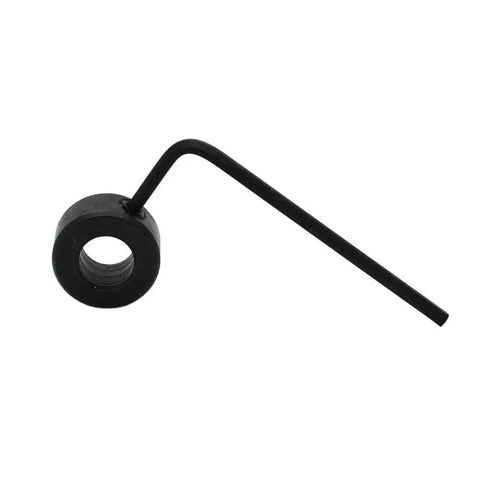 Depth stop collar for Three Eighths Inch Drill Bit With Depth Stop Collar For Pocket Hole Jig Master System, six point five inch length.