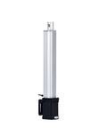 Epic Precision 42 Series Stepper Motor Linear Electric Actuator With Smooth Speed Regulation 24V DC, 100mm stroke, aluminum body.