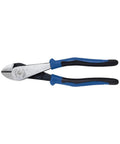 Heavy Duty 8 Inch Diagonal Cutting Pliers With Angled Head For Tight Spaces High Leverage Cutter Powers Through ACSR Screws Nails And Hardened Wire Made In USA