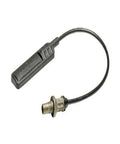 Remote Tape Switch For Weapon Lights With A 7 Inch Cable Weatherproof O Ring Seal And Hook And Loop Fasteners Attachment For Easy Tap Activation