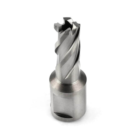 Oscarbide 1/2 in x 1 in annular cutter with 3/4 in Weldon shank for magnetic drill press