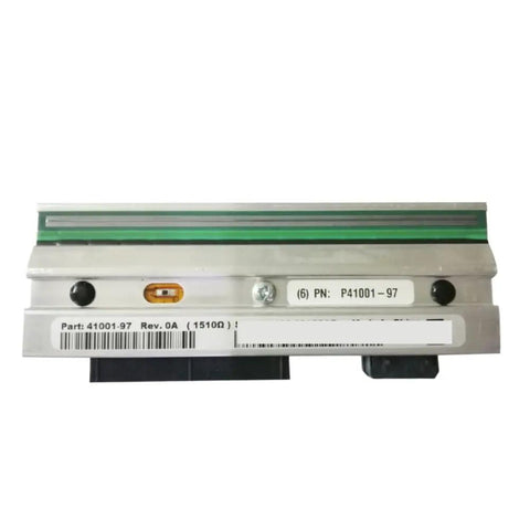 Professional Grade Thermal Printhead Fits ZT411 300Dpi Barcode Label Printer showing front view with technical labels.