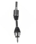 Pair Front Cv Axle Driveshafts Fits Ford F-150 2009 2014 Lincoln Navigator 2007 2015 Expedition 4WD AWD view showing axles with rubber boots.
