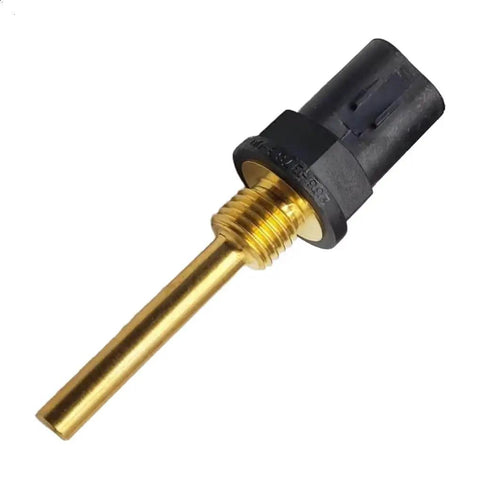 Water Temperature Sensor For Heavy Duty Marine And Industrial Engines With Precise Coolant Temperature Monitoring And Factory Standard Construction Compatible With C175-16 C4.4 C7.1 C18 C32 3516C 288-3783, brass tip