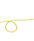 Close-up of Beefy Heavy Duty Retractable Extension Cord Reel, 65 Foot 12 AWG SJT Cable, with yellow cord visible