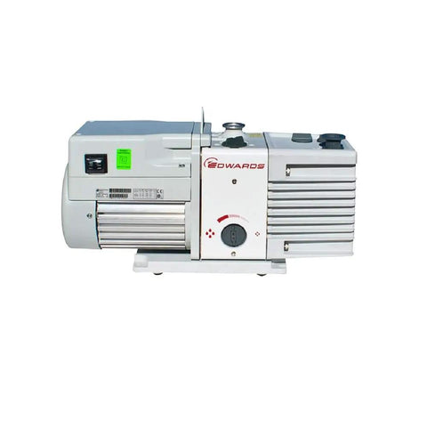 Heavy Duty Rv8 Rotary Vane Dual Stage Mechanical Vacuum Pump Single Phase Build With Fast Acting Inlet Valve Gas Ballast.
