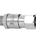 Beefy DGV Rotary Swivel For High Pressure Car Wash And Industrial Cleaning Live Rotation Under Max Pressure G1 Three Eighth NPT Male To G2 Three Eighth NPT Female NW One Quarter Maintenance Free Swiss Made, stainless steel