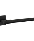 18 Inch Matte Black Towel Bar For Bathroom And Kitchen Corrosion Resistant Towel Rack That Promotes Airflow For Faster Towels Drying