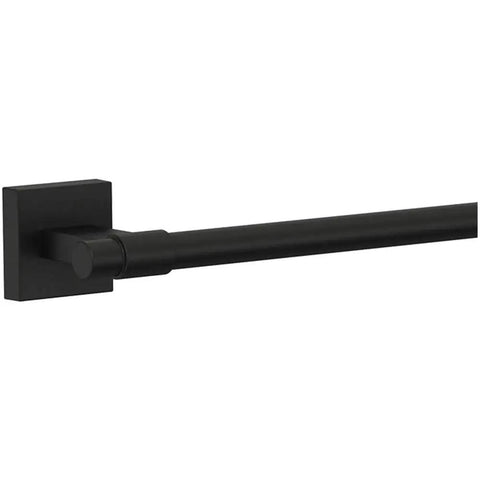 18 Inch Matte Black Towel Bar For Bathroom And Kitchen Corrosion Resistant Towel Rack That Promotes Airflow For Faster Towels Drying