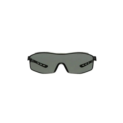 Clip On Safety Glasses With Gray Lenses Uv Blocker Anti Scratch Prescription Guard Lightweight Ansi Z87 rated eye cover front view