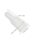 Cool DIY Fixers For Your Dinged Umbrellas: 10 Pc Plastic Stick End Caps With Snap Holes Ribs Bone Tips For Weathering Daily Commute And Shading In Style. white plastic umbrella end cap, 3.2cm x 1.2cm