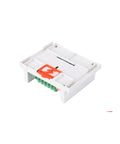 12V DC Dual Power Supply Automatic Transfer Switch Module For Reliable Backup Power And Auto Switchover Easy Install And Low Maintenance Ideal For Home Office And Workshop Electronics Systems, white plastic module with green terminals