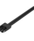 15mm Leather Semicircle Punch For Belt Straps And Purses, durable half round corner punch tool for DIY leather crafting, side view