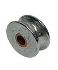 Marine Wire Pulley With Brass Bushing, Stainless Steel Sheave, One And One Quarter Inch Diameter, Fits Five Sixteenths Inch Rope, T304 Grade Boat Rigging Hardware For Deck, Sailboat And Yacht.