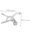 Rock Solid Adjustable Drill Press Locking Clamp Vise Built Tough As Nails, 11.79 in steel grip for woodworking and metal projects.