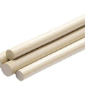 Round PEEK Rod For Electrical Projects, Pro Grade Durable Polyether Ether Ketone Bar With 10 To 50 Mm Diameter And 100 To 500 Mm Length