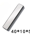 Pro Grade Tungsten Steel Conductive Block For Wire EDM Machines 40 By 10 By 5 Millimeter High Density Conductivity Piece Power Feed Contact S0101