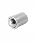 Top Shelf 304 Stainless Steel Ball Plunger Set 20 Piece Detent with a shiny ball tip, suitable for precision mold assembly.