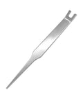 X Clamp Removal Tool For Automotive Hose Clamps And Sleeving 360, stainless steel, shown from the side, TX Style