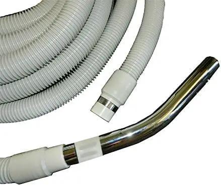 30 Foot Central Vacuum Hose Replacement Lightweight Crush Proof Design For Older Central Vacuum Systems Fits Standard 1.5 Inch Inlet
