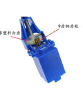 Beefy RC Aircraft Power Unit For High Wind Lift Kit And Helicopter Power Pack With 130 Motors internal gear view in blue casing