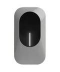 Portable EV Charger 11KW AC Charging Station sleek gray design with a black charging socket, perfect for home or road use.