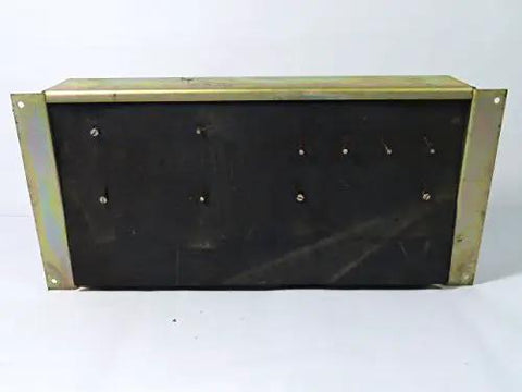 Operator Interface Panel Backplate Replacement For Industrial Equipment 0859752 051098-004, front view, heavy-duty black metal