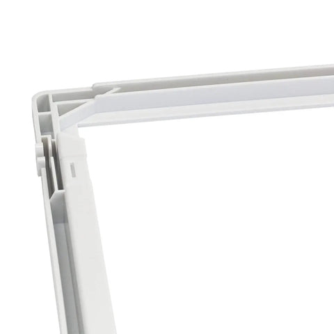 Close-up of Crisper Pan Cover And Shelf Frame Without Glass For Fridge Refrigerator Delicatessen Drawer Cover Fits 26 Series