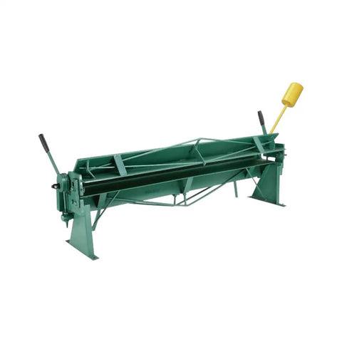 Beefy 48 Inch Sheet Metal Pan And Box Brake For 16 Gauge Steel And 11 Gauge Aluminum with hardened steel box fingers