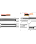 Versatile Hex Socket Wrench With Real Slick Hollow Groove Body For Zero Hassle Kitchen Plumbing And Faucet Fixes In Tight Squeeze Zones No Sweat Must Have Gear, featuring detailed view of hex sockets.