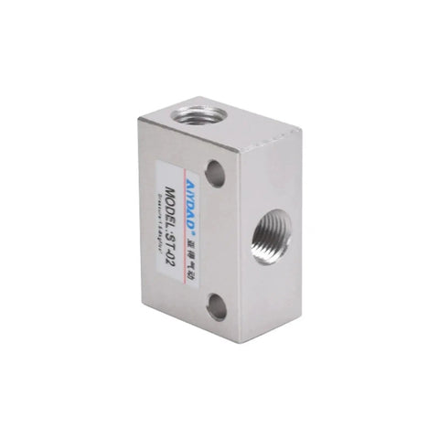 Top Tier Pneumatic Shuttle Valve ST04 Logic Controller With One Eighth To Half Inch Connections Straight Up Factory Quality Built Hella Durable For Heavy Machinery And Weekend Shop Projects