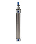 Heavy Duty 25Mm Bore Double Acting Mini Pneumatic Cylinder Made From 304 Stainless Steel with quick stroke swaps for automation.