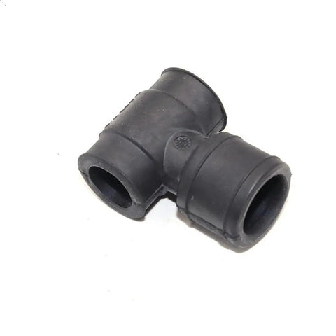 Six Piece Engine Crankcase Vacuum Hose Kit That Fits MK4 VWs For Smooth Soot-Free Operation With Reliable 06a103247 And 06a103221af Replacement Parts, black rubber hose connector