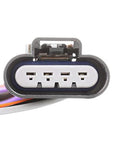 Close-up view of electrical connector for FG0407 Fuel Pump Module OE Tested With Vehicle Specific Fitment For Easy Install And Reliable Fuel Delivery